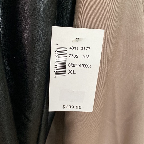 Cleo Jacket with vegan leather sleeves - Picture 4 of 11